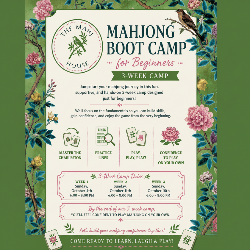 Mahjong Boot Camp for Beginners