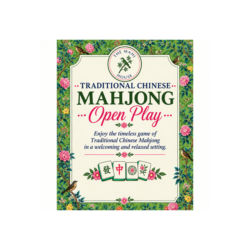 Traditional Chinese Mahjong Open Play